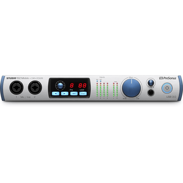 【期間限定大幅値引き】PreSonus STUDIO 192 Mobile STUDIO192MOB_pre_int_frt_1_nr.